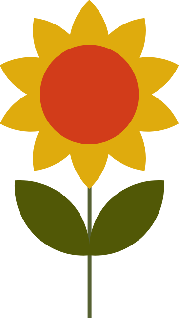 Red sunflower